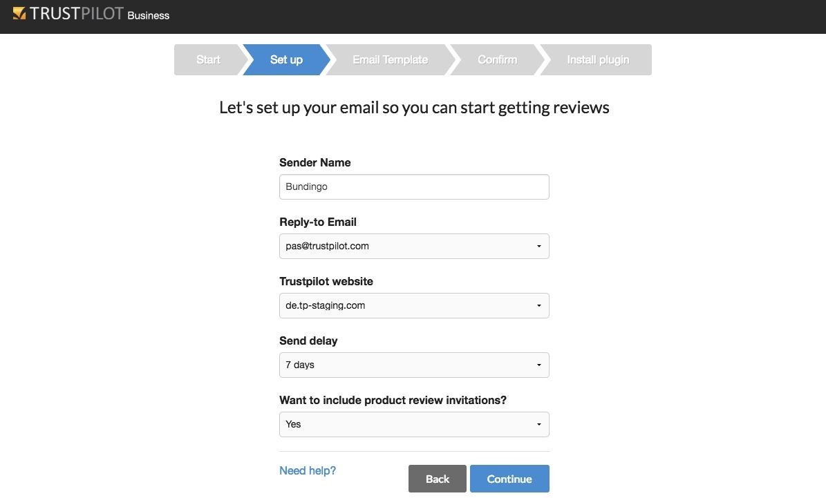 How to integrate Trustpilot into website